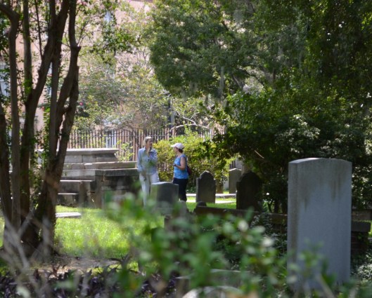 Unbeknownst to me, Chris managed to snap a picture of me talking to Dotty. Her help and kindness were invaluable. Photo courtesy of Chris Rylands.