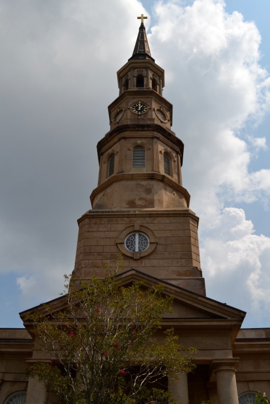 St. Philip's majestic steeple was designed by E.B. White.