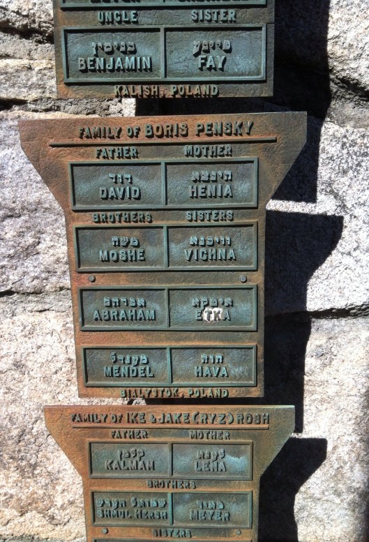 Entire families perished in the Nazi concentration camps. Many came from Poland, who surrendered to Hitler in September 1939.
