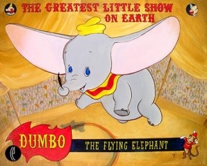 Coincidentally, Walt Disney's Dumbo was released in 1941.