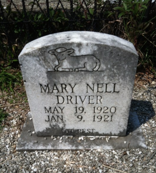 Mary Nell Driver's life was brief but she is surely not forgotten. She is buried at Flat Rock Baptist Church Cemetery on the border of Jackson-Hartsfield International Airport outside of Atlanta, Ga.