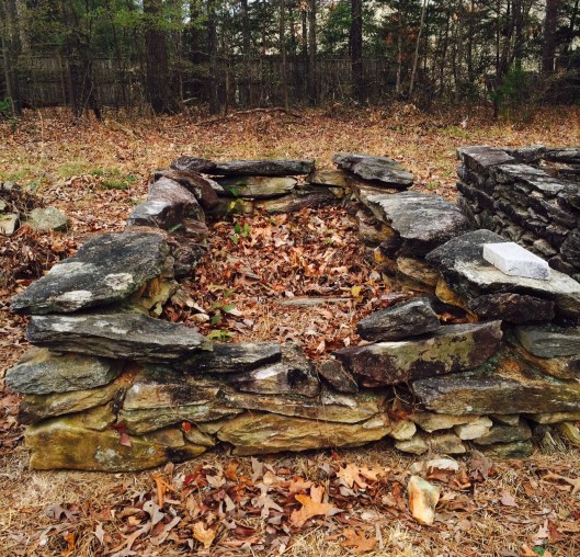 This grave is thought to be that of Stephen Martin, for whom the cemetery was named. He was born in Laurens County, S.C. but moved with his family to Dunwoody sometime before 1830.