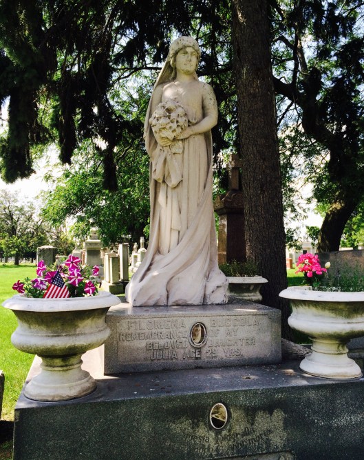 Many rumors and stories swirl around the life and death of the Italian Bride, Julia Buccola Petta.