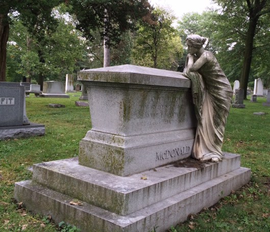 John McDonald and his wife, Annie, were society leaders in both Lincoln and New York City. 
