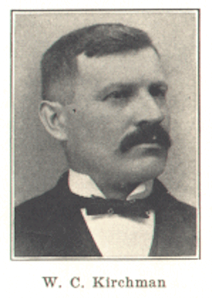Czech immigrant W.C. Kirchman was a successful banker.