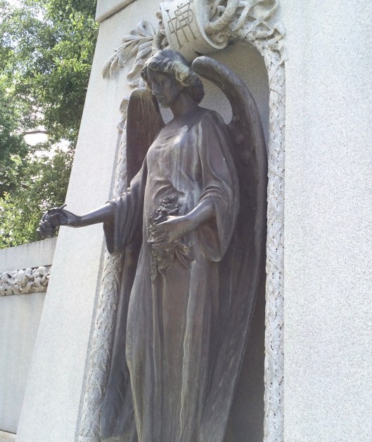 The Wight monument was touted as being the largest private memorial in Colorado at that time (1911).