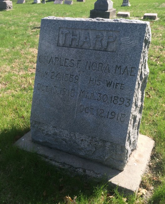 Charles and Norma Mae Tharp died within one day of each other.